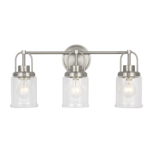 Visual Comfort Studio - GLV1073BS - Three Light Vanity - Anders - Brushed Nickel