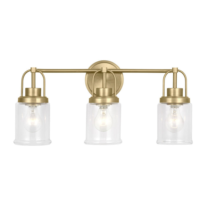 Visual Comfort Studio - GLV1073SB - Three Light Vanity - Anders - Satin Brass