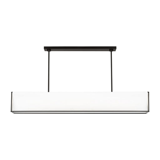 Velero LED Linear Chandelier Aged Iron