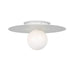 Visual Comfort Studio - KF1011MWT - One Light Flush Mount - Nodes - Matte White