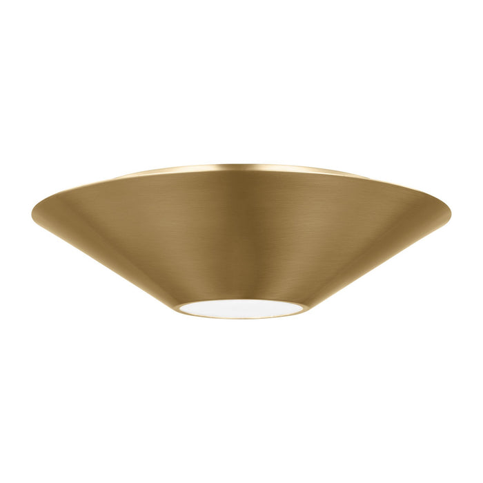 Visual Comfort Studio - KF1111BBS - LED Flush Mount and Sconce - Echo - Burnished Brass