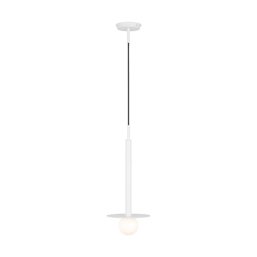Nodes One Light Pendant Matte White