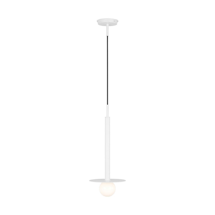 Visual Comfort Studio - KP1001MWT - One Light Pendant - Nodes - Matte White