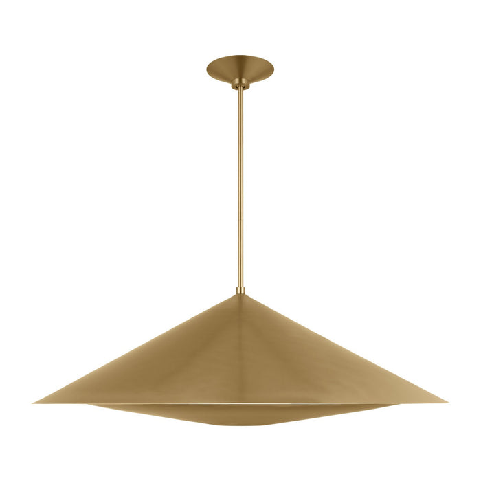 Visual Comfort Studio - KP1181BBS - One Light Pendant - Echo - Burnished Brass