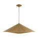 Visual Comfort Studio - KP1181BBS - One Light Pendant - Echo - Burnished Brass