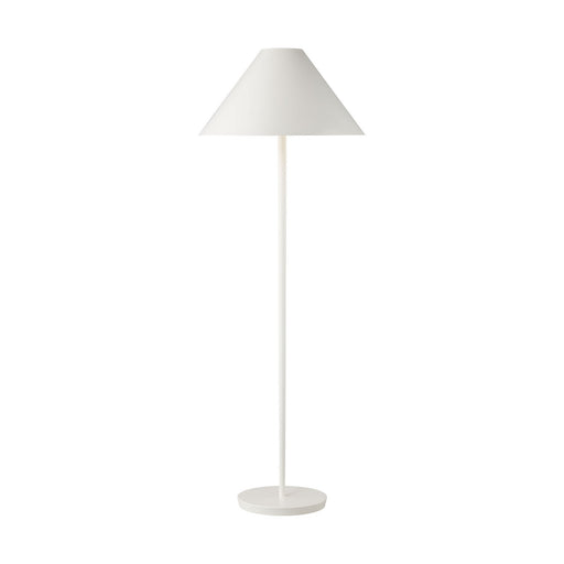 Contra One Light Floor Lamp Soft Linen