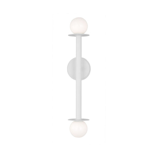 Visual Comfort Studio - KWL1012MWT - Two Light Wall Sconce - Nodes - Matte White