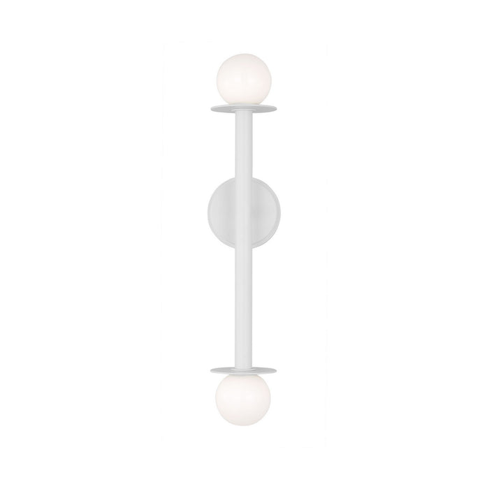 Visual Comfort Studio - KWL1012MWT - Two Light Wall Sconce - Nodes - Matte White