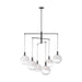 Visual Comfort Studio - SLC1036AI - Six Light Chandelier - Torian - Aged Iron