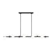 Visual Comfort Studio - SLC1059AI - Nine Light Linear Chandelier - Altair - Aged Iron