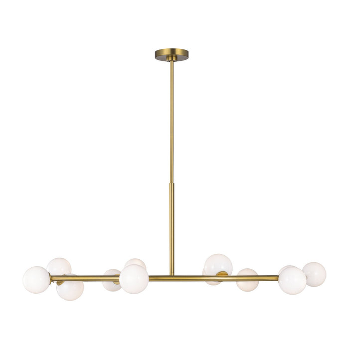 Visual Comfort Studio - SLC10612BBS - 12 Light Chandelier - Altair - Burnished Brass