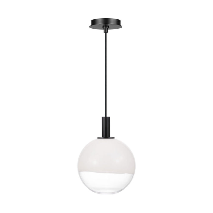 Visual Comfort Studio - SLP1001AI - One Light Pendant - Torian - Aged Iron
