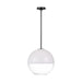Visual Comfort Studio - SLP1011AI - One Light Pendant - Torian - Aged Iron