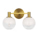 Visual Comfort Studio - SLV1002BBS - Two Light Vanity - Torian - Burnished Brass