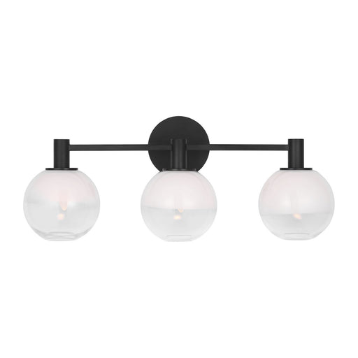 Torian Three Light Vanity Aged Iron