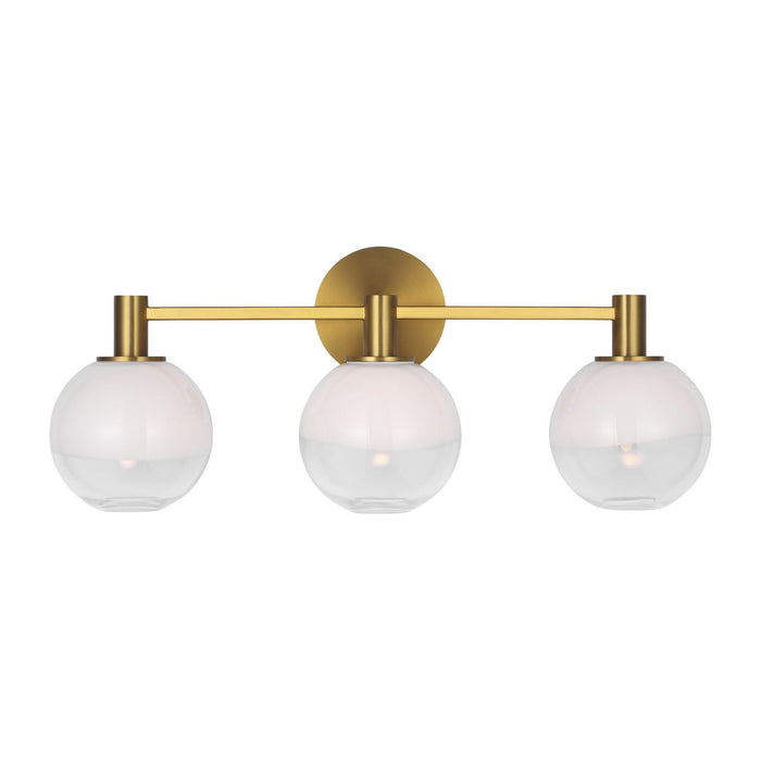 Visual Comfort Studio - SLV1003BBS - Three Light Vanity - Torian - Burnished Brass