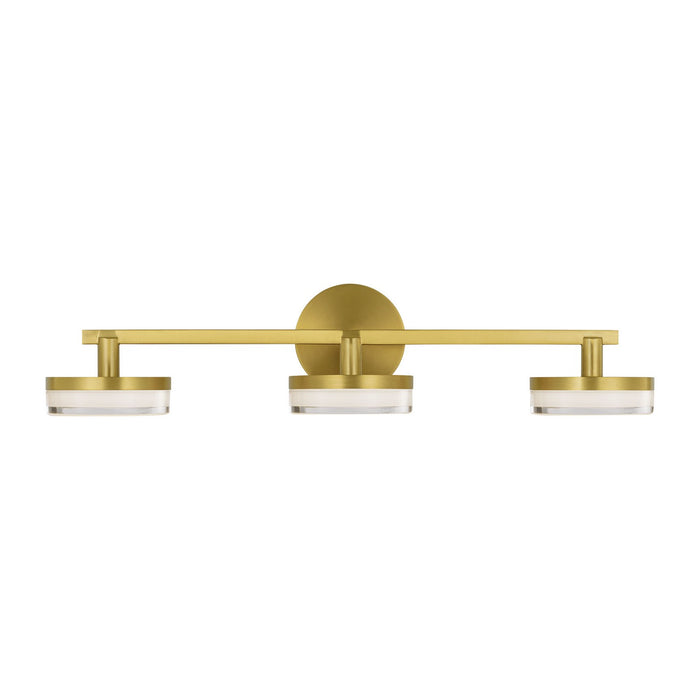 Visual Comfort Studio - SLV1013BBS - LED Vanity - Khan - Burnished Brass