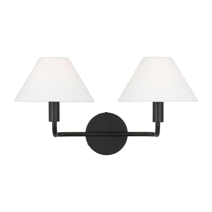 Visual Comfort Studio - SLW1012AI - Two Light Wall Sconce - Colfax - Aged Iron