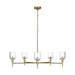 Visual Comfort Studio - TFC1135BBS - Five Light Chandelier - Hartley - Burnished Brass