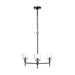 Visual Comfort Studio - TFC1143AI - Three Light Chandelier - Hartley - Aged Iron