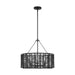 Visual Comfort Studio - TFC1163MBK - Three Light Chandelier - Winslow - Midnight Black