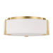 Visual Comfort Studio - TFF1002BBS - Two Light Flush Mount - Bergen - Burnished Brass