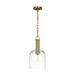 Visual Comfort Studio - TFP1021BBS - One Light Pendant - Hartley - Burnished Brass