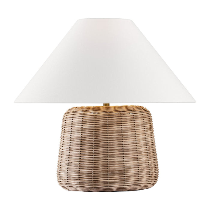 Visual Comfort Studio - TFT1041BRTN - One Light Table Lamp - Dumar - Blonde Rattan