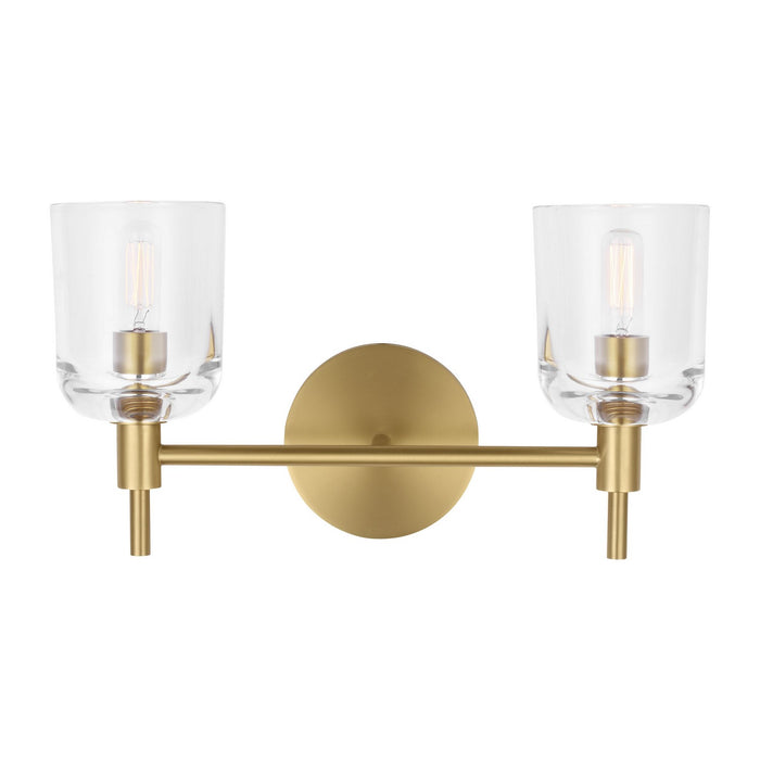 Visual Comfort Studio - TFV1002BBS - Two Light Vanity - Hartley - Burnished Brass