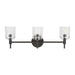Visual Comfort Studio - TFV1003AI - Three Light Vanity - Hartley - Aged Iron