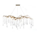 John Richard - AJC-8982 - Nine Light Chandelier - Leaf, Gold