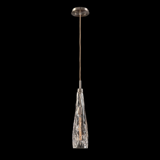 One Light Pendant Brushed