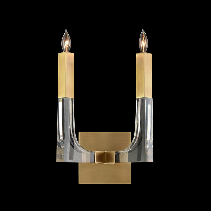 John Richard - AJC-9038 - Two Light Wall Sconce - Antiqued