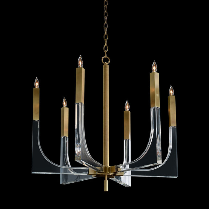 John Richard - AJC-9041 - Six Light Chandelier - Antiqued