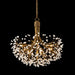 John Richard - AJC-9080 - Nine Light Chandelier - Leaf, Gold