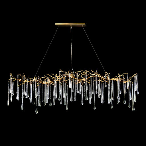 14 Light Chandelier Clear