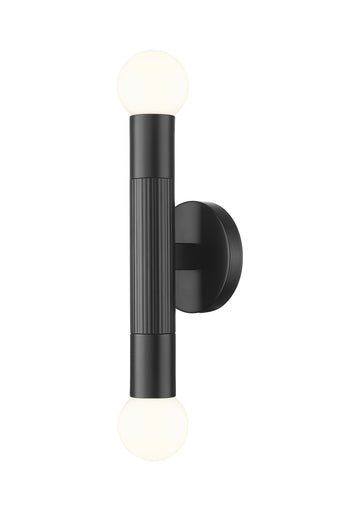Stari Two Light Wall Sconce Matte Black