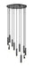 Z-Lite - 1956P-11R-MB - 11 Light Chandelier - Stari - Matte Black