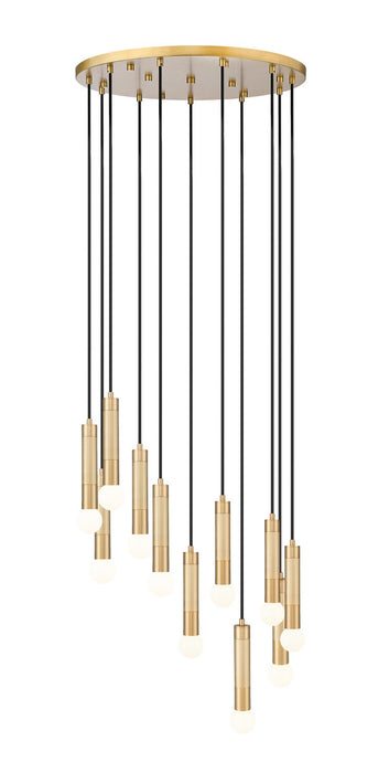 Z-Lite - 1956P-11R-MGLD - 11 Light Chandelier - Stari - Modern Gold