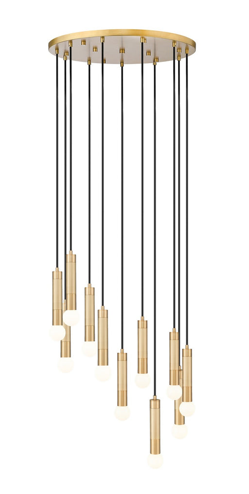 Z-Lite - 1956P-11R-MGLD - 11 Light Chandelier - Stari - Modern Gold