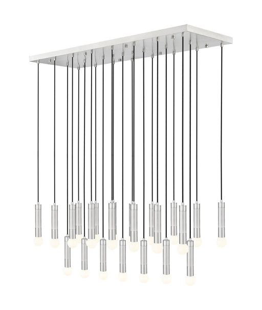 Z-Lite - 1956P-23L-BN - 23 Light Linear Chandelier - Stari - Brushed Nickel