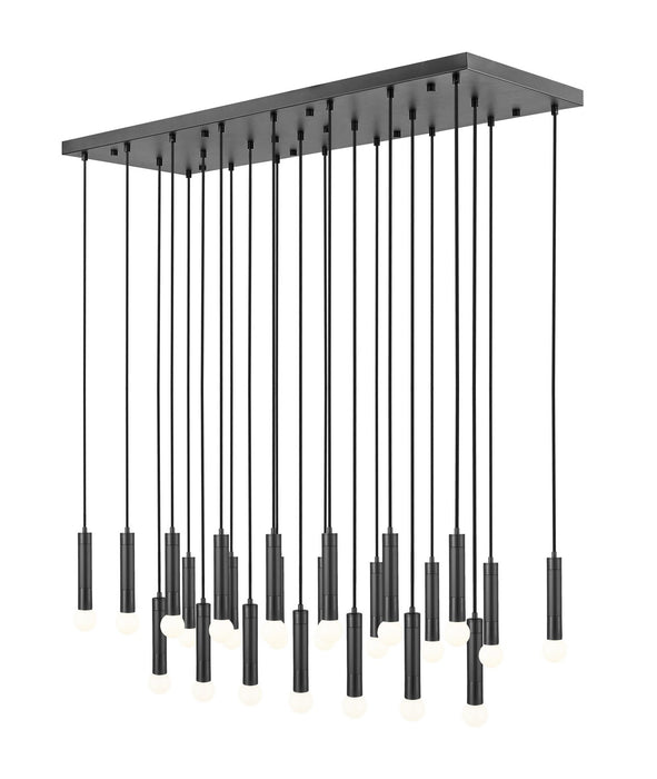 Z-Lite - 1956P-23L-MB - 23 Light Linear Chandelier - Stari - Matte Black