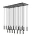 Z-Lite - 1956P-23L-MB - 23 Light Linear Chandelier - Stari - Matte Black