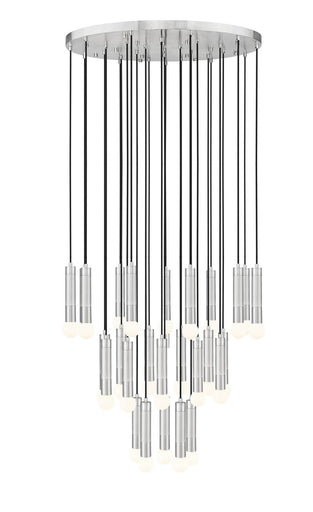 Stari 27 Light Chandelier Brushed Nickel