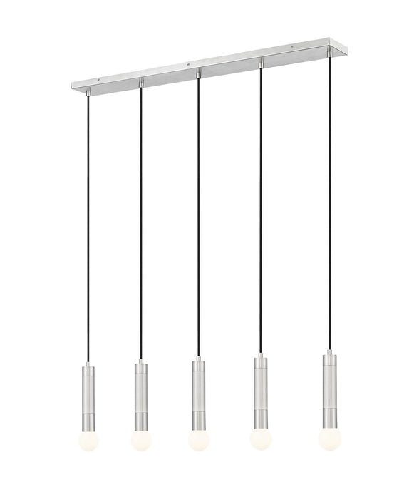 Z-Lite - 1956P-5L-BN - Five Light Linear Chandelier - Stari - Brushed Nickel