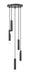 Z-Lite - 1956P-5R-MB - Five Light Chandelier - Stari - Matte Black