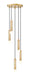 Z-Lite - 1956P-5R-MGLD - Five Light Chandelier - Stari - Modern Gold