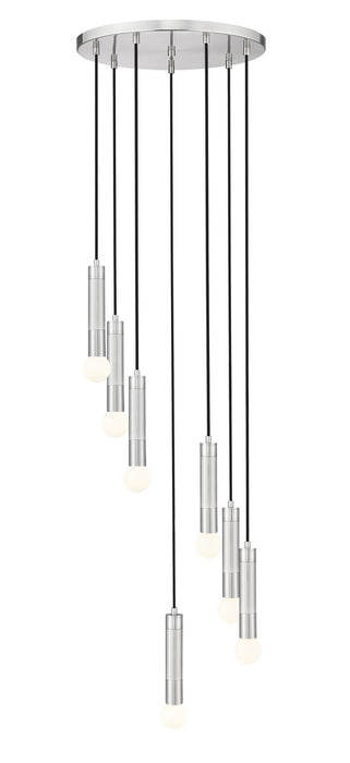 Z-Lite - 1956P-7R-BN - Seven Light Chandelier - Stari - Brushed Nickel