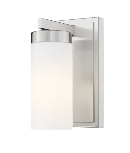 Danica One Light Wall Sconce Brushed Nickel