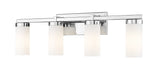 Z-Lite - 3044-4V-CH - Four Light Vanity - Danica - Chrome